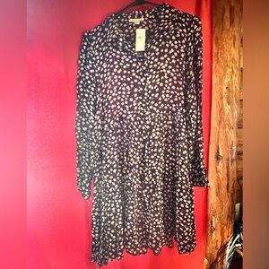 NWT womens AEO long sleeve dress